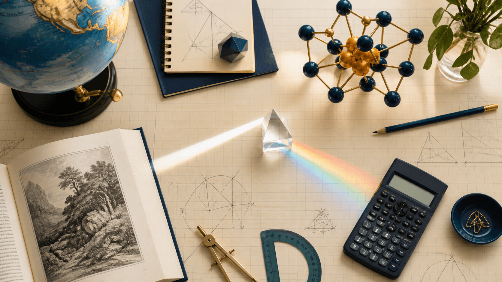 Eight subjects, taught properly